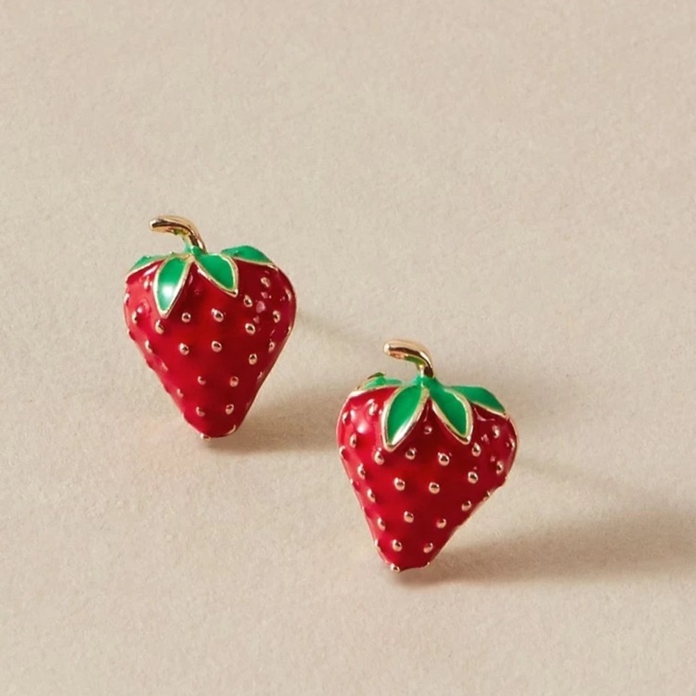 Strawberry Stud Earrings